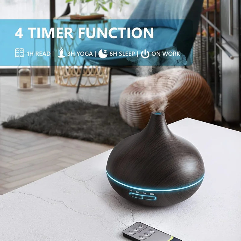 Elegant Wooden Aroma Diffuser