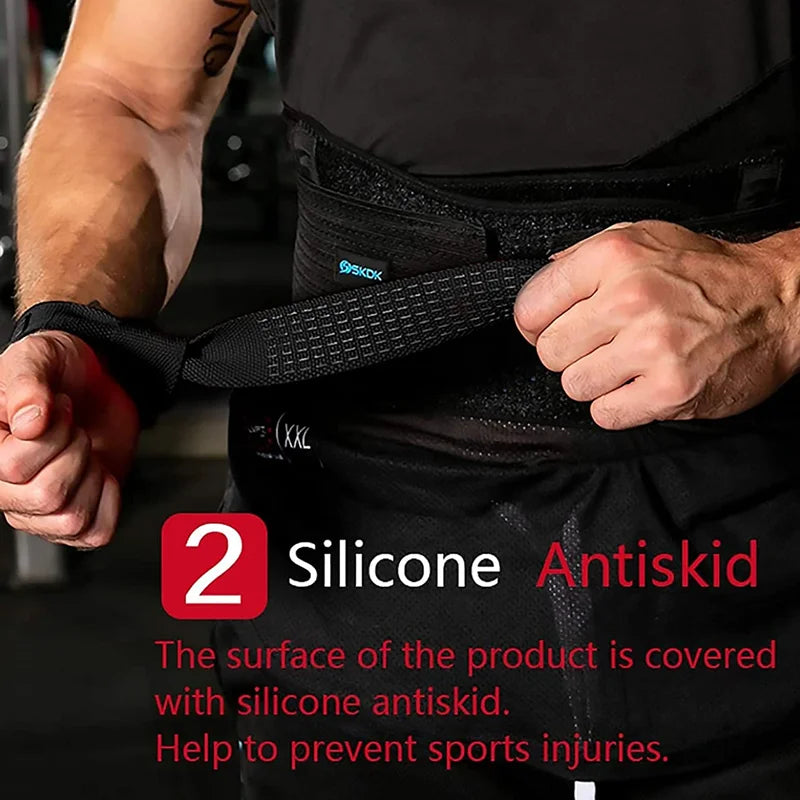 Anti-Slip Grip Lifting Straps