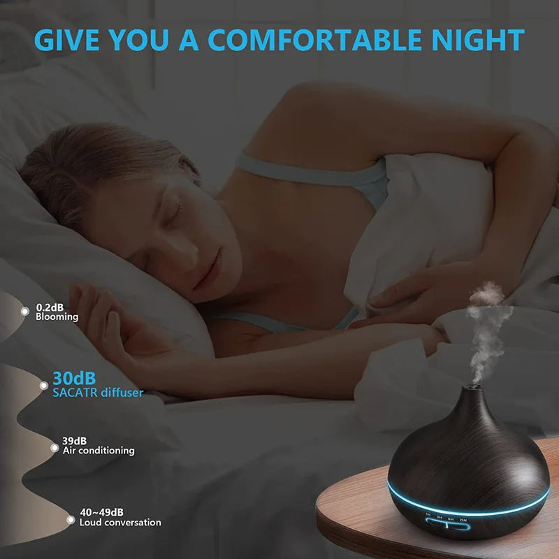 Elegant Wooden Aroma Diffuser