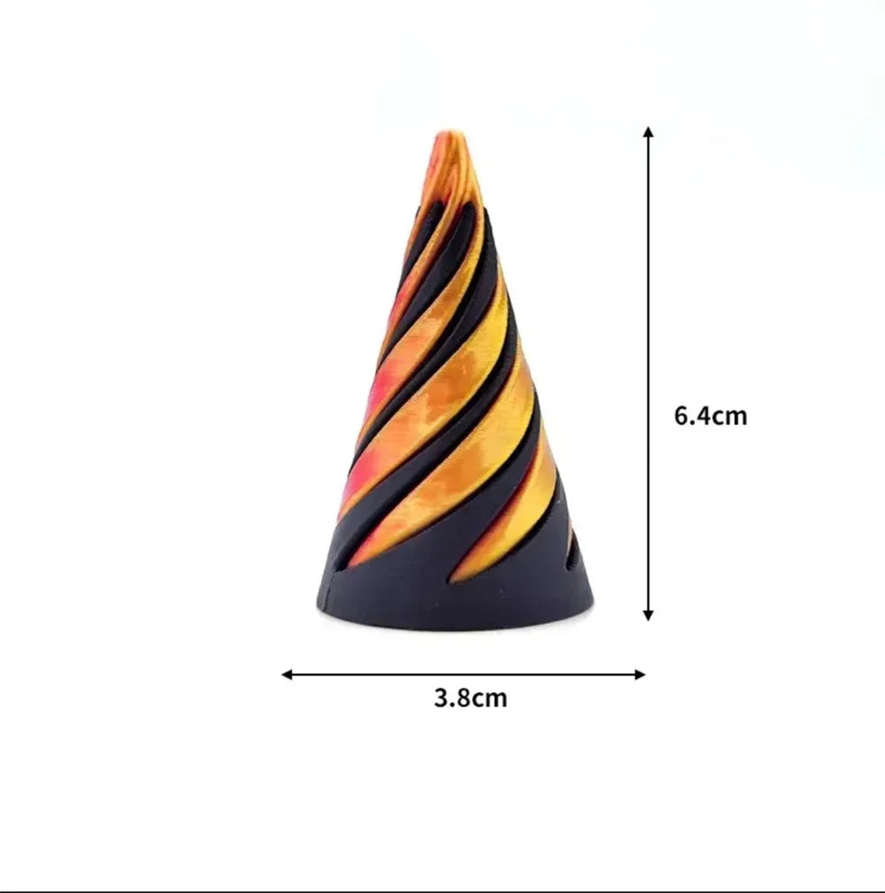 Impossible Spiral Cone – 3D Illusion Toy