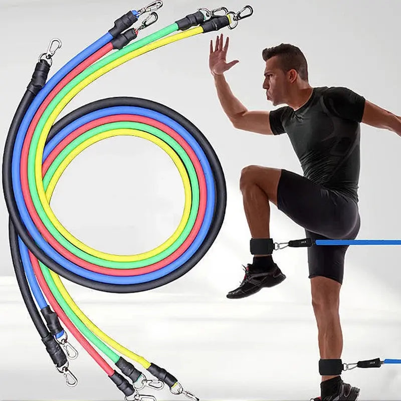 Resistance Band Set with Handles, Door Anchor & Ankle Straps