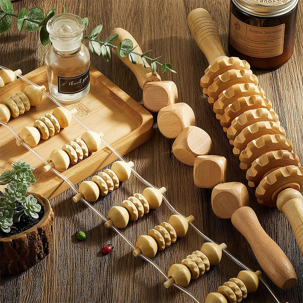 Wood Therapy Lymphatic Drainage Massager