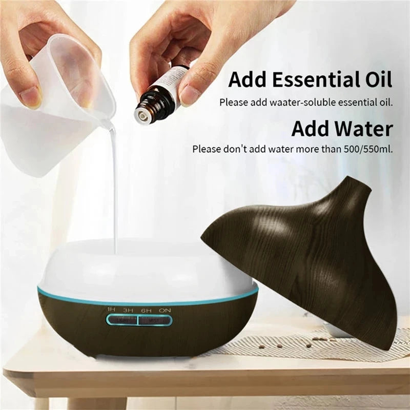 Elegant Wooden Aroma Diffuser