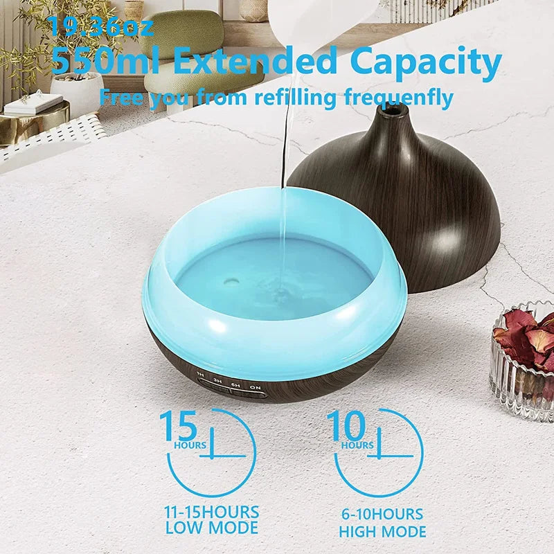 Elegant Wooden Aroma Diffuser