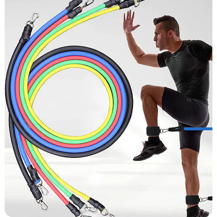 Resistance Band Set with Handles, Door Anchor & Ankle Straps