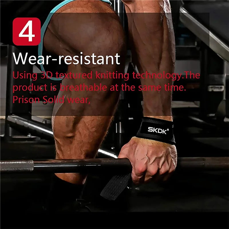 Anti-Slip Grip Lifting Straps