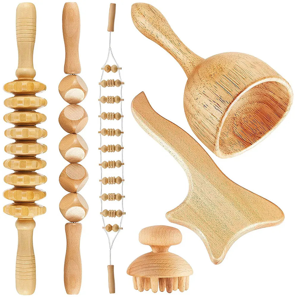 Wood Therapy Lymphatic Drainage Massager