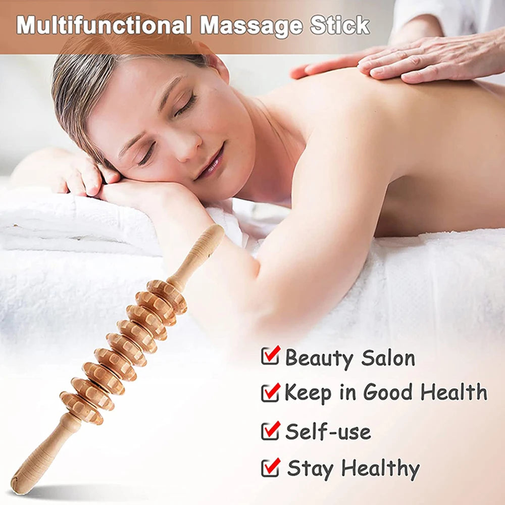 Wood Therapy Lymphatic Drainage Massager