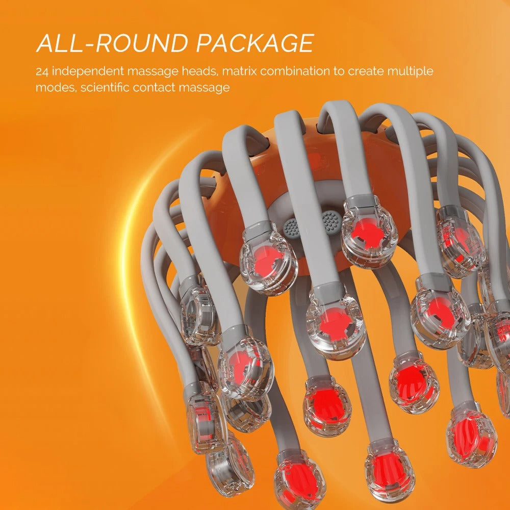 Electric Octopus Claw Head Massager